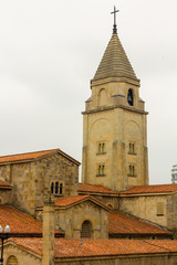 Bell tower of Old Catholic Church in Spain