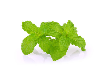 Peppermint isolated on white background