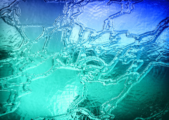 Glass abstract background