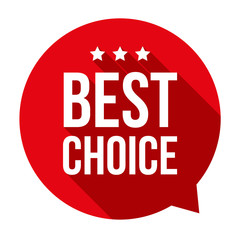Best Choice speech bubble