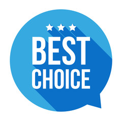 Best Choice speech bubble