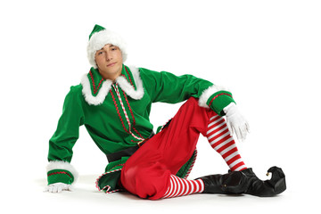 elf and xmas time 