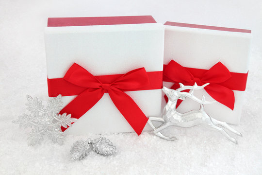 Christmas Gift Boxes and Decorations