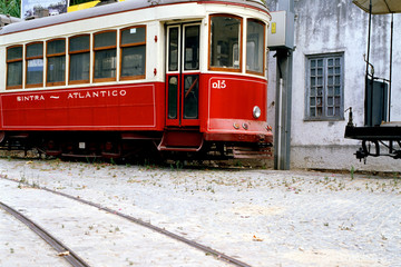 Fototapeta na wymiar vecchio tram