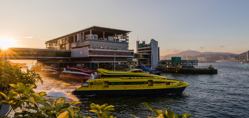 Fototapeta na wymiar Yellow Boat