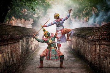 STRICTLY KHON DANCING (THOTSAKAN): PERFORMERS of one of Thailand's most highly regarded dances are...