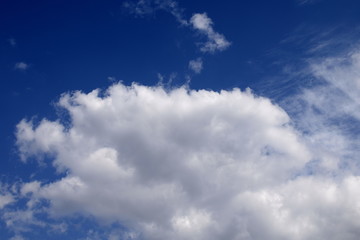 Blue Sky with Clouds