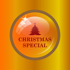 Fototapeta na wymiar Christmas special icon