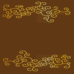 Antique brown background pattern