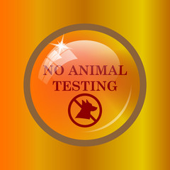 No animal testing icon