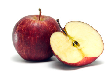 Apple fruit isolated on white background