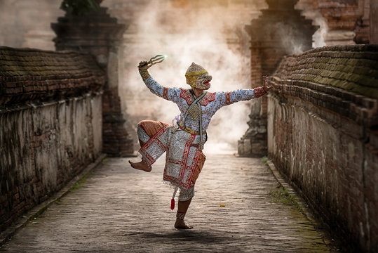 STRICTLY KHON DANCING (THOTSAKAN): PERFORMERS of one of Thailand's most highly regarded dances are keeping the tradition alive, despite the recent decline in popularity of the art form