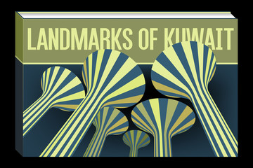 Landmarks Of Kuwait Fictive Book Concept