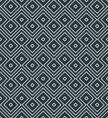 seamless striped monochrome slanted square pattern.