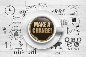 Fototapeta premium Make a change