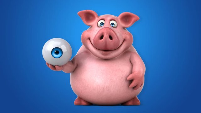 Fun pig - 3D Animation