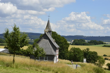 Fototapeta na wymiar Landschaft in Ostwestfalen