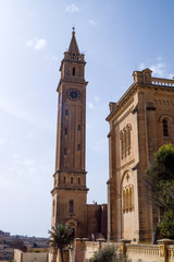 Fototapeta na wymiar Kirche Ta Pinu auf Gozo