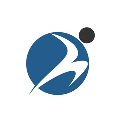 Leap sport logo design
