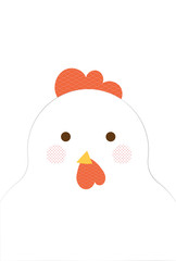 年賀状　はがきテンプレート　酉年