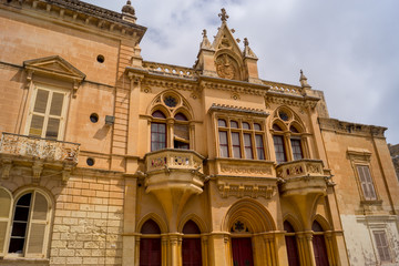 Fototapeta na wymiar Altstadt von Mdina auf Malta