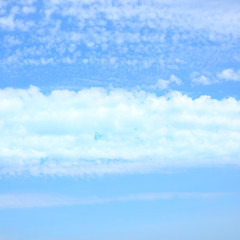 Strip of clouds