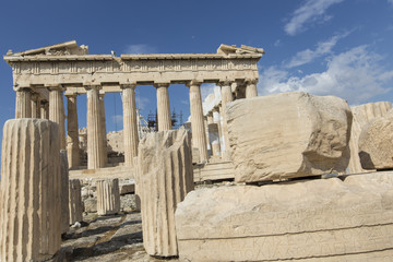 Fototapeta premium Parthenon temple on the Acropolis of Athens,Greece