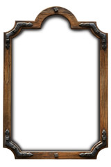 Frame wood country style.