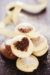 Close up of croissan