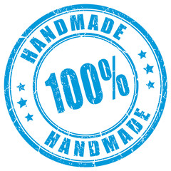 Handmade rubber stamp