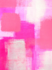 Różowe malarstwo abstrakcyjne - 122172744