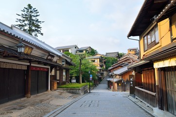 Naklejka premium 京都 産寧坂