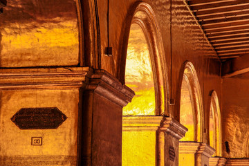 Naklejka premium Myanmar - Mandalay - Pagode des Mahamuni Buddha