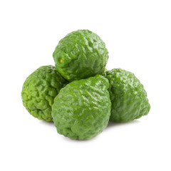 Bergamot fruit, Bergamot isolated on white background