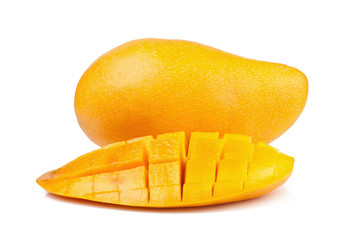 Fototapeta premium Mango fruit isolated on white background