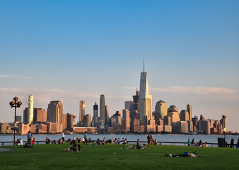 View of downtown Manhattan from Hoboken