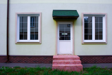 New house door windows