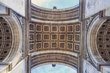Obraz premium Arc de Triomphe in Paris