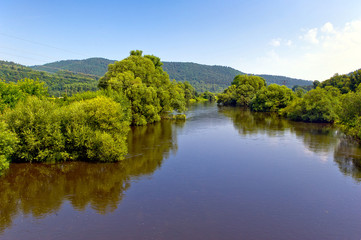 Fototapeta na wymiar Bobr River, Bobr Valley Landscape Park, Poland