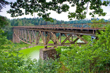 Bridge in Pilchowice, Poland © borzywoj