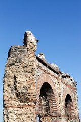 Roman aqueduct of the Gier in Chaponost near Lyon, France