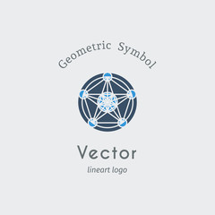 Vector geometric symbol