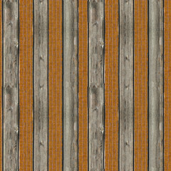 seamless texture gray vertical strips of wood and orange towels