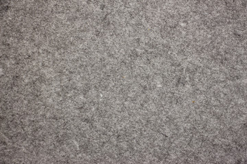 Texture of gray felt