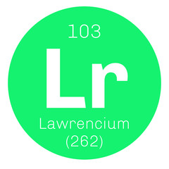 Lawrencium chemical element