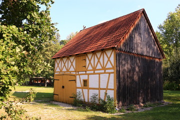 Fachwerkstadel im Stadtpark