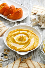 Pumpkin hummus