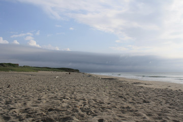 Beach Under the Clouds