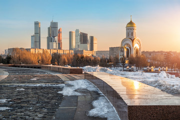 Obraz premium Остатки зимы Remnants of winter