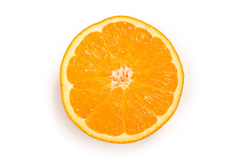 Cutout of an Orange Slice